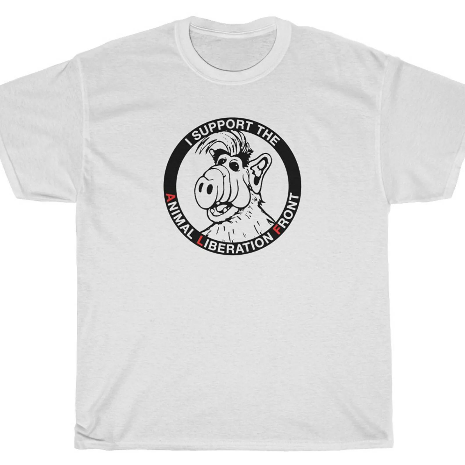 

Футболка Support Animal Liberation Front ALF Права Vegan shumway