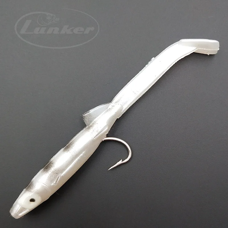 Lunker Sabiki Kleine Fisch-Softköder zum Schleppangeln im Salzwasser, 10 Stück