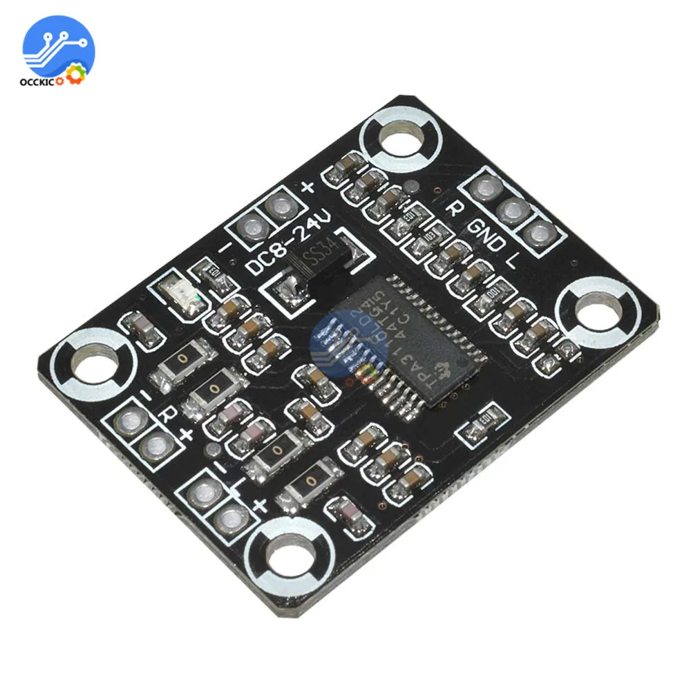 TPA3110 2X15W 3A Digital Audio Stereo Amplifier Board Module Mini Binaural AMP Controller DC 12V 8-18V High Power Ultra-PAM8610