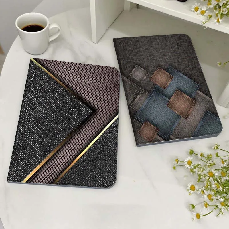

Square Pattern Grid Design For Xiaoxin Lenovo Tab Pad K11 K10 M10 P11 3rd Plus Pro Legion Y700 Y900 Gen4 2 Tablet Case Gift