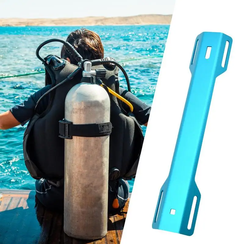 Backplate Single Tank Adapter Aluminum Alloy Scuba Diving Single Tank Adapter Single Cylinder Adapter Scuba Diving Single Tank