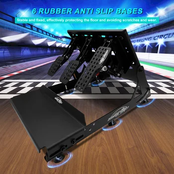 SIMJACK Ultimate Pedály Sim Racing Pedály PC Racing Simulator Tlakový senzor Snímač zatížení HE Hydraulický pedál 8 nejlepší prodej pedály Sim Racing - №4