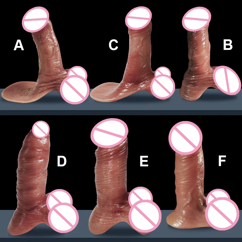 Skin Condoms Penis Enlargement Sleeve Male Dick Cover Realistic Dildo Cock Pump Phallus Extender Ejaculate Sex Toys For Men 18+