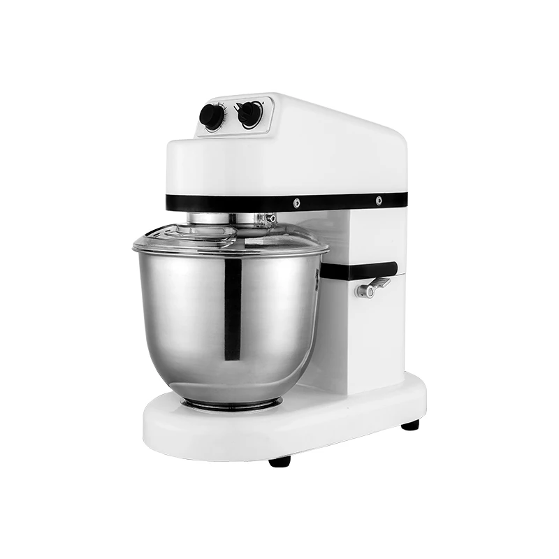 الكهربائية 8L سطح الطاولة الفولاذ المقاوم للصدأ كعكة كريم العجين خلط خلاطات الطعام لمعدات المخابز التجارية