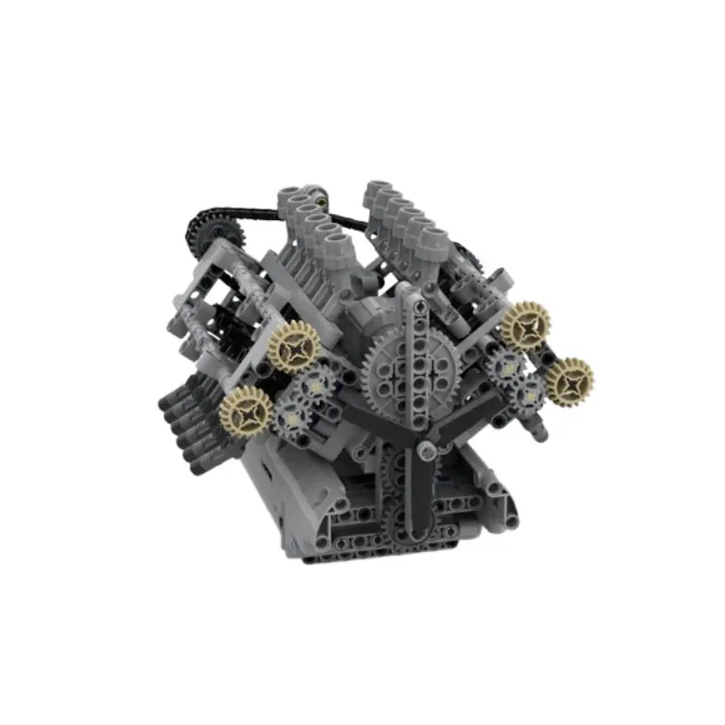 

In-stock new product: MOC 788-piece creative mechanical model DIY small particle building blocks educational toy model gift set