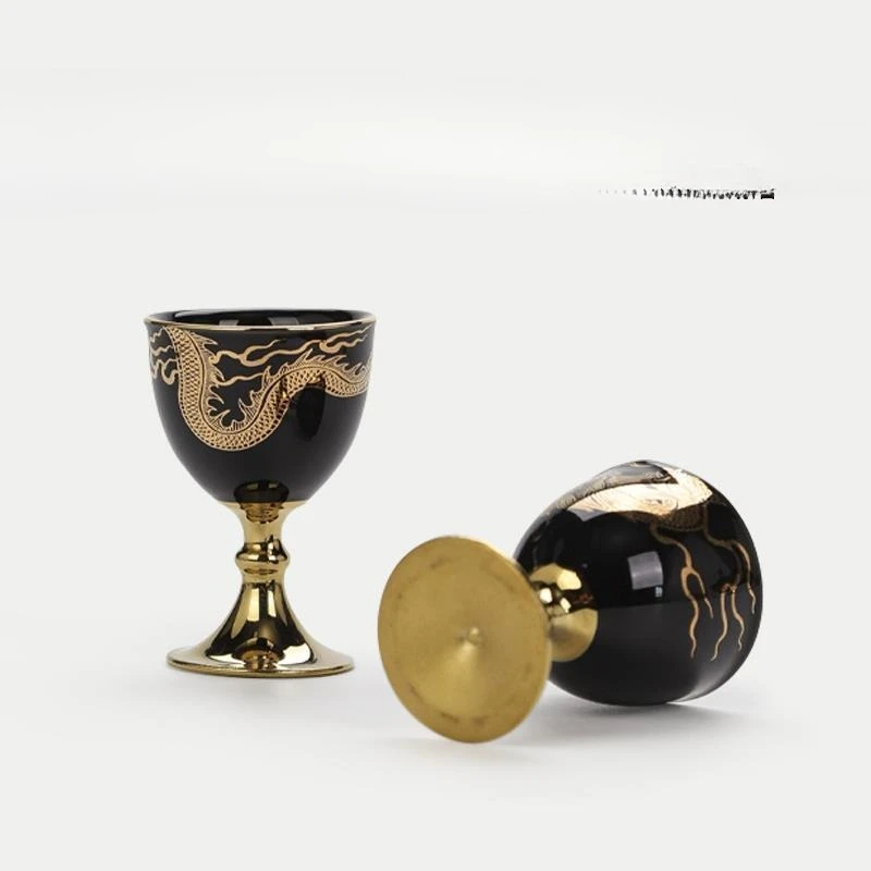 

Wine set, new home models, premium Chinese Baijiu goblet, wine jug creative gift box