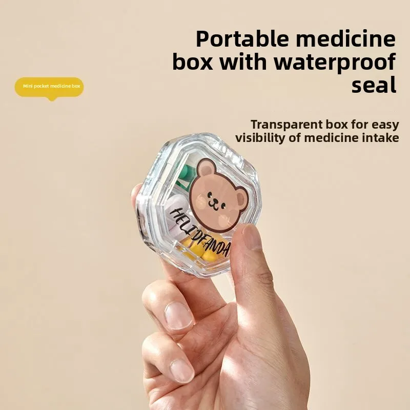 

Portable Large Capacity Storage Box Medicine Box Sealed Durable Organizer for Household Use by Meiladoll Made in China