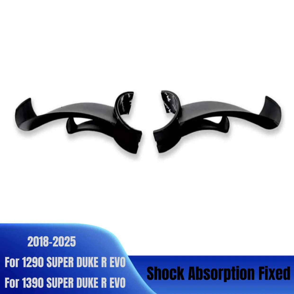 

For KTM 1290 1390 SUPER DUKE R EVO 2018-2024 2025 Motorcycle Spoiler Wing Air Deflector Front Damper GP Wings Modification Trim