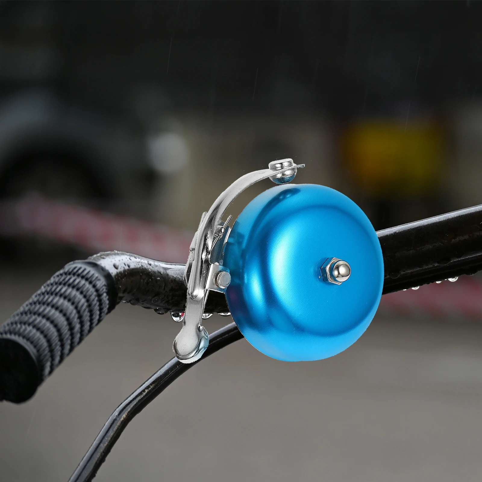 

2pcs Bell Blue Red Aluminum Alloy Loud Clear Sound Retro Design Durable Protective Layer Waterproof Easy Installation Standard