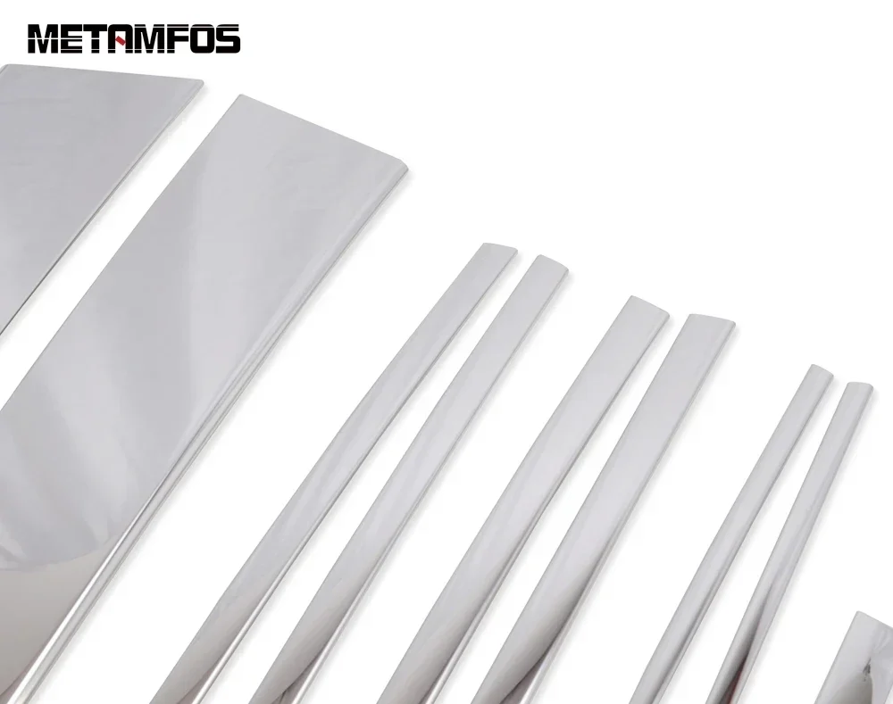 لتويوتا كورولا كروس 2020-2023 2024 2025 الفولاذ نافذة مركز B C عمود المشاركات غطاء الكسوة ملصق اكسسوارات تصفيف السيارة