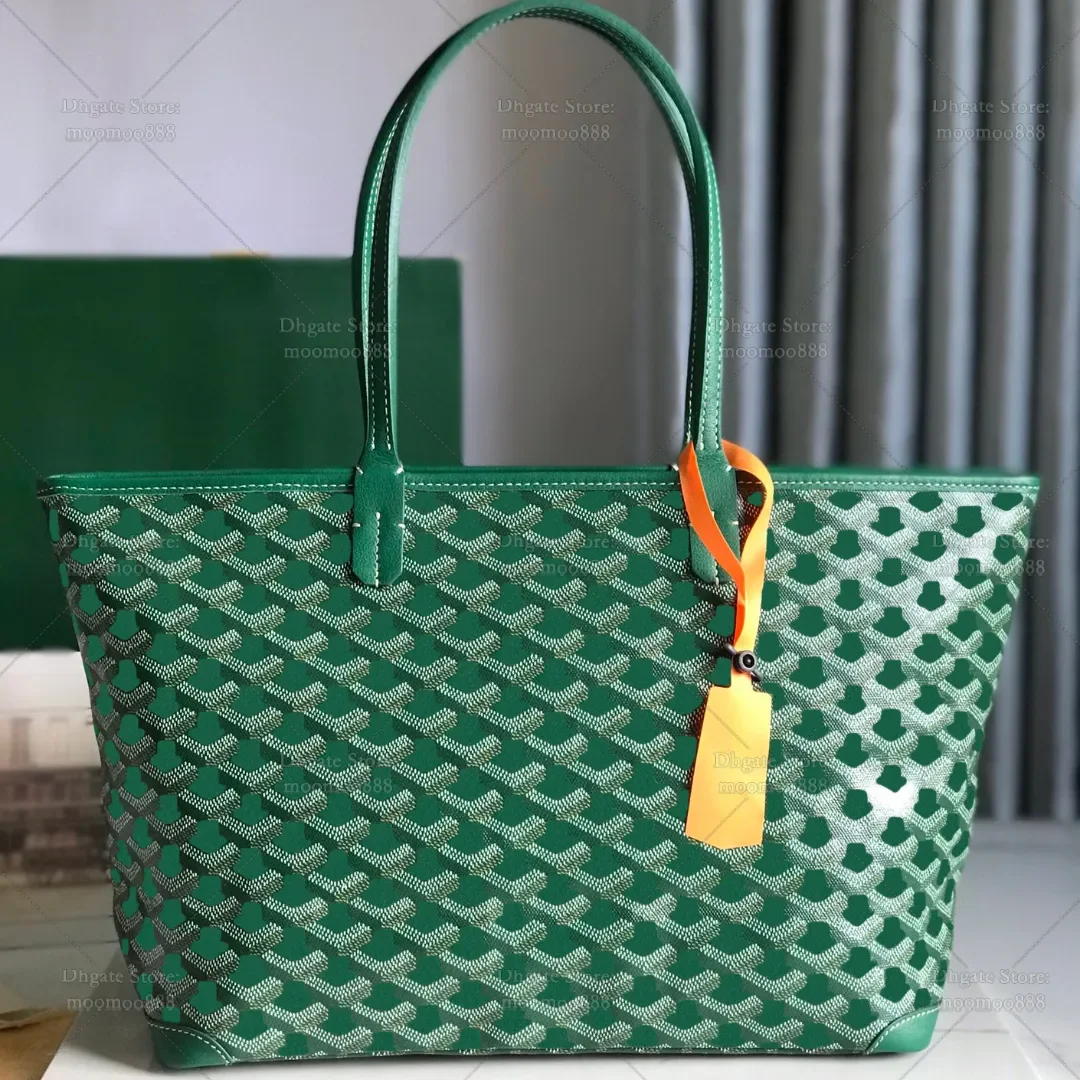 

12A All-New Mirror Quality Designer Artois Shopping Bag PM MM Handbags for Women Man Luxury Travel Bags Canvas Shoulder Bag Gree