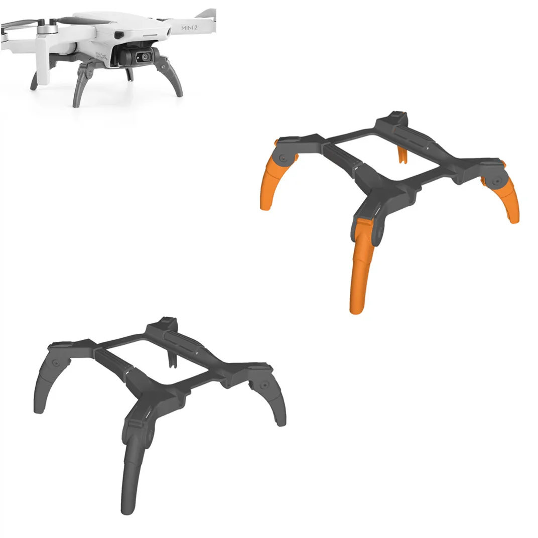 Plastic Foldable Heightening Tripod Protective Mount For DJI Mavic Mini/Mini 2/Mini SE Drone increase 32mm