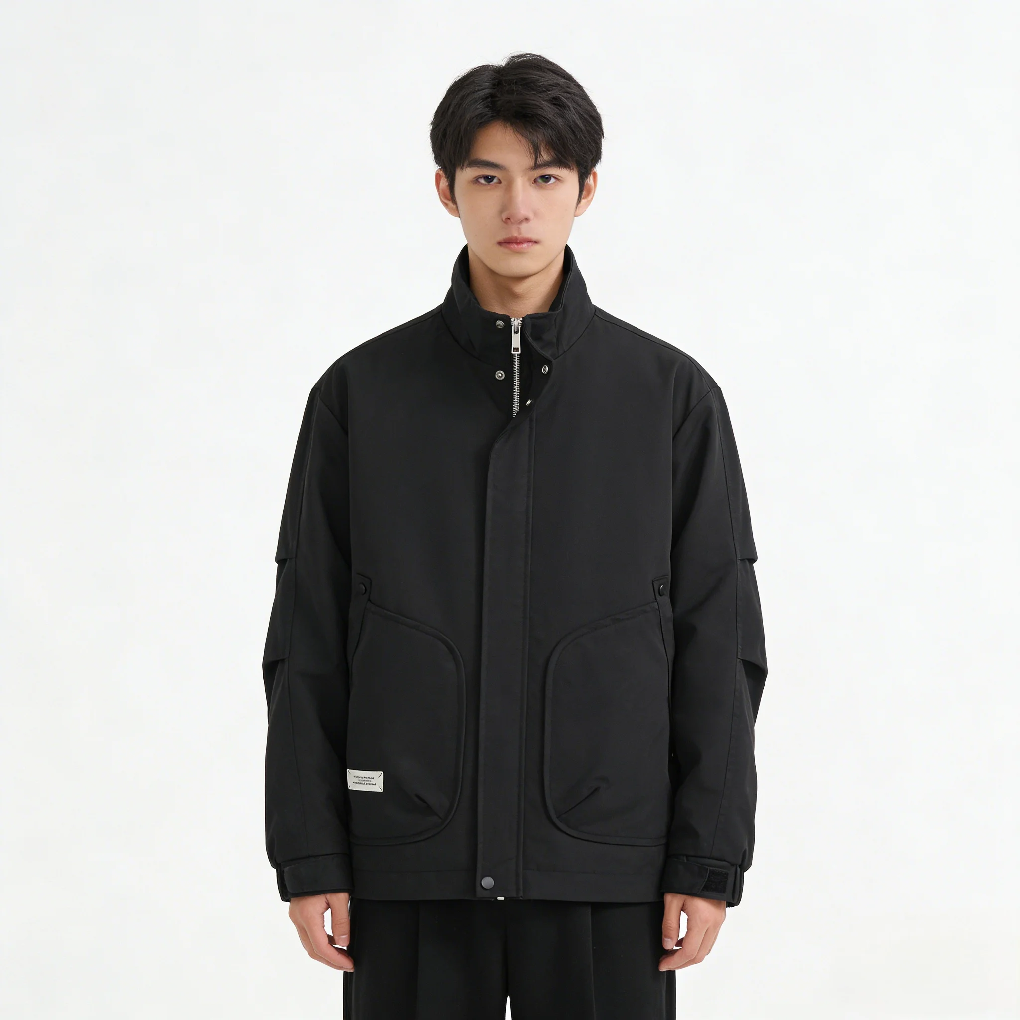 

Мужская куртка-пуховик с капюшоном в стиле стимпанк, свободного кроя, водонепроницаемая, викторианская, готическая, винтажная, для ночных клубов, вечеринок, классическая, футуристическая, элегантная