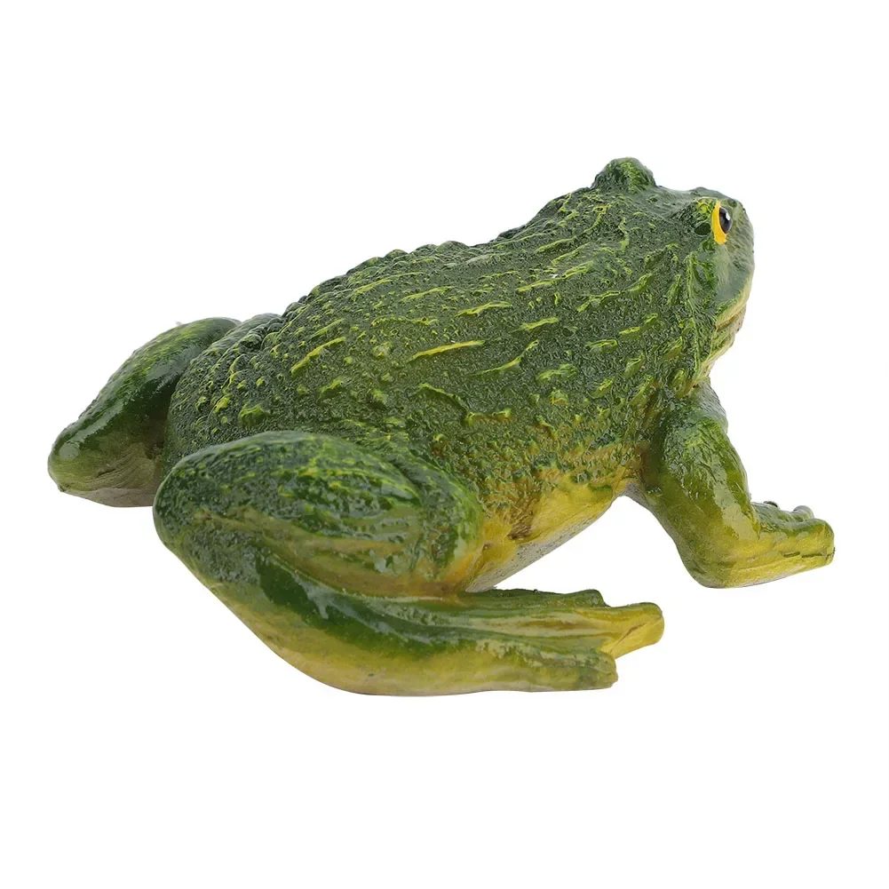 Big Frog Resin Crafts Home Ornament Miniature Statue Garden Decoration Courtyard Yard Lawn Bonsai Sculpture Decor