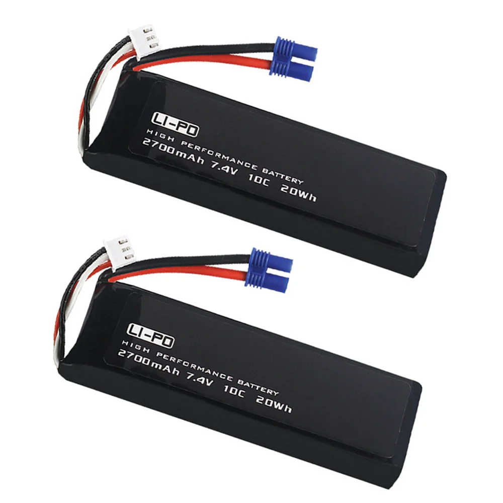 

2PCS/lot Battery for Hubsan H501S H501A H501M X4 RC Quadcopter Spare Parts 7.4V 2700mAh 10C Battery H501S-14 RC Quadcopter Parts