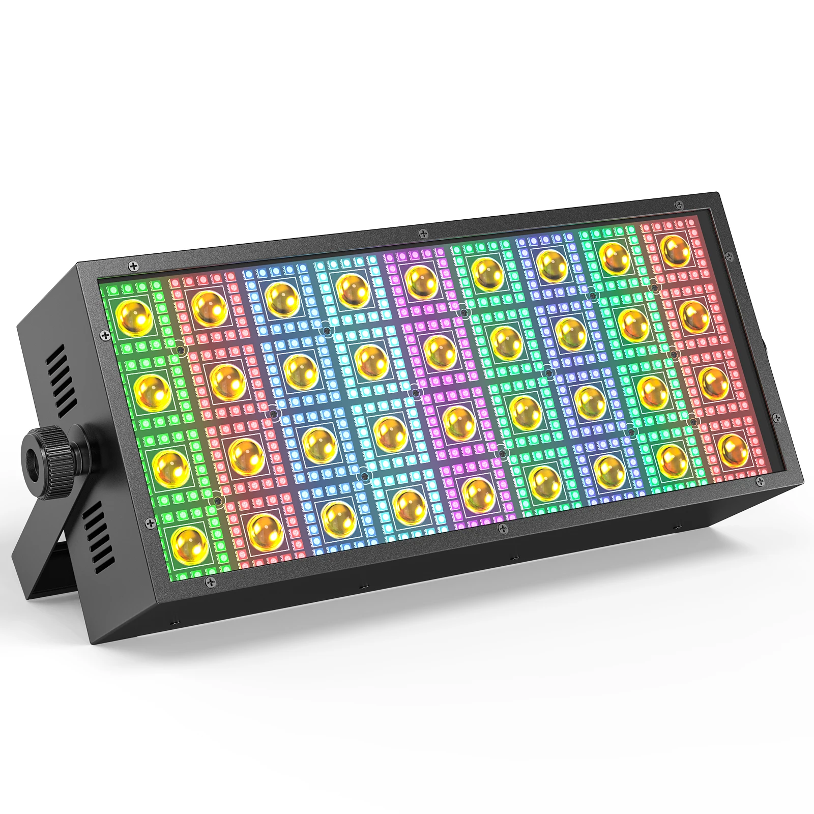 

U'King 220W RGB 36 LED Strobe Flash Light DMX Sound Activated Wall Wash Light Stage Lighting Effects for Disco DJ Party Wedding