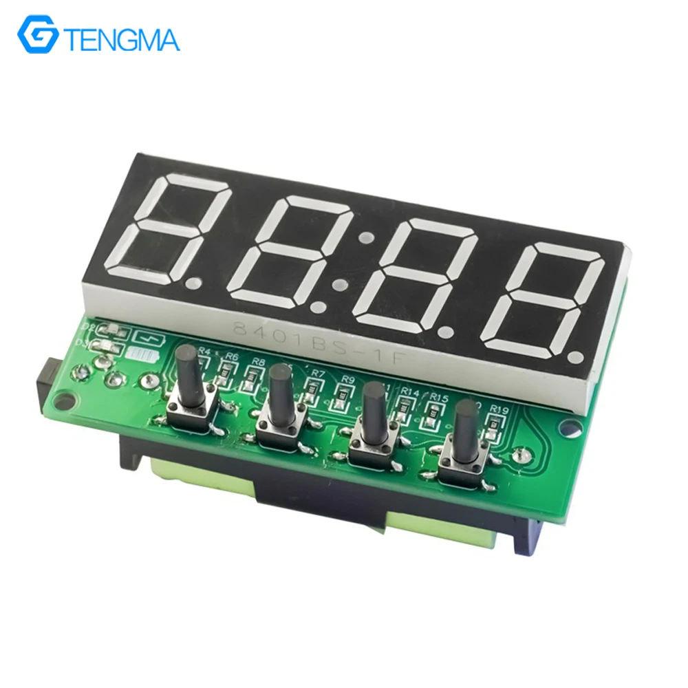 Multi-Functional Digital Clock Kit Charging Electronic Clock Temperature Alarm Welding Exercise DIY Circuit Board