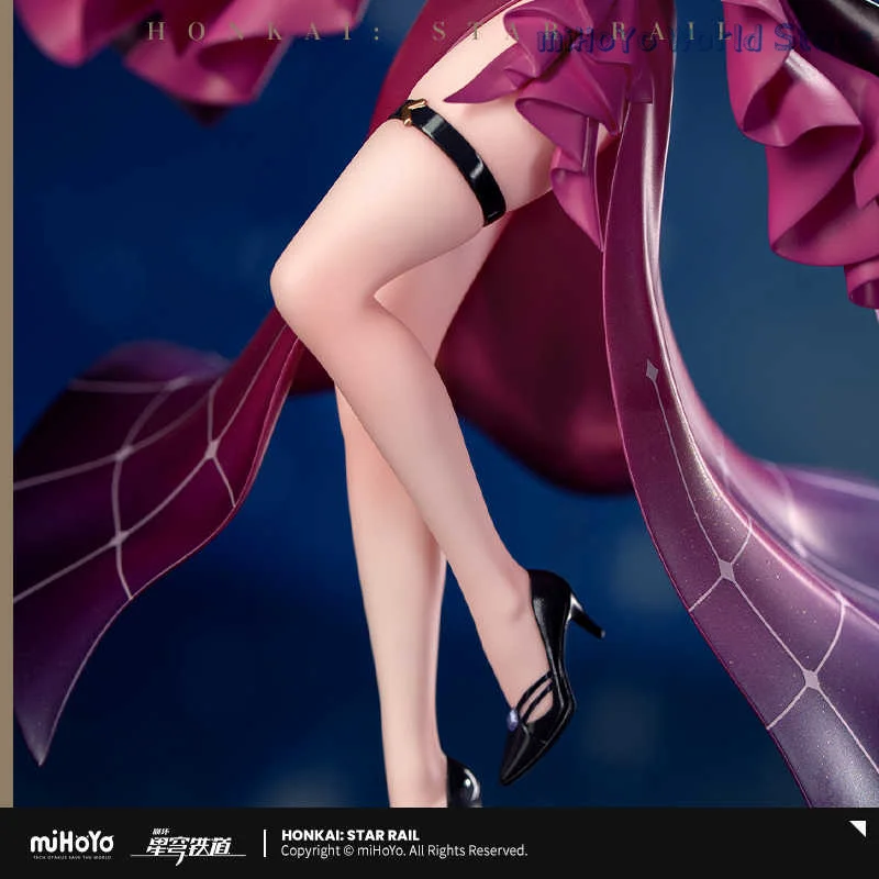Kafka MiHoYo Official Original Genuine Honkai Star Rail Kafka Garage Kits 1/8 PVC Kits LIVE Ornament Model Birthday Gifts