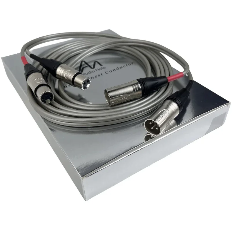 Hi-end Audio Note AN-Vx XLR Balanced Cable HiFi Audio Interconnect Line Male To Female with Box