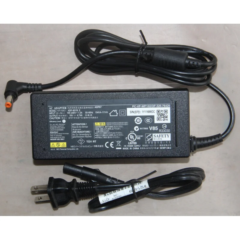 

used Power adapter for NEC adp-90yb e ap-1900-23 ap-1900-35 19v 4.74A laptop charger