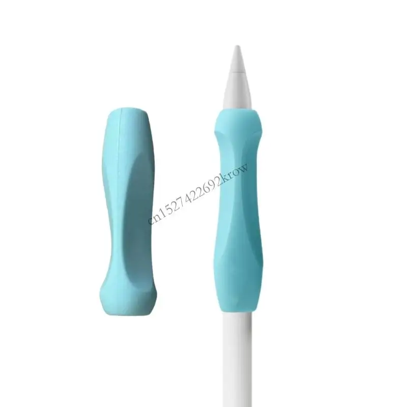 Ergonomic Pen Grip Holder Sleeve for Apple Pencil and Professional Comfortable Drawing and Writing
