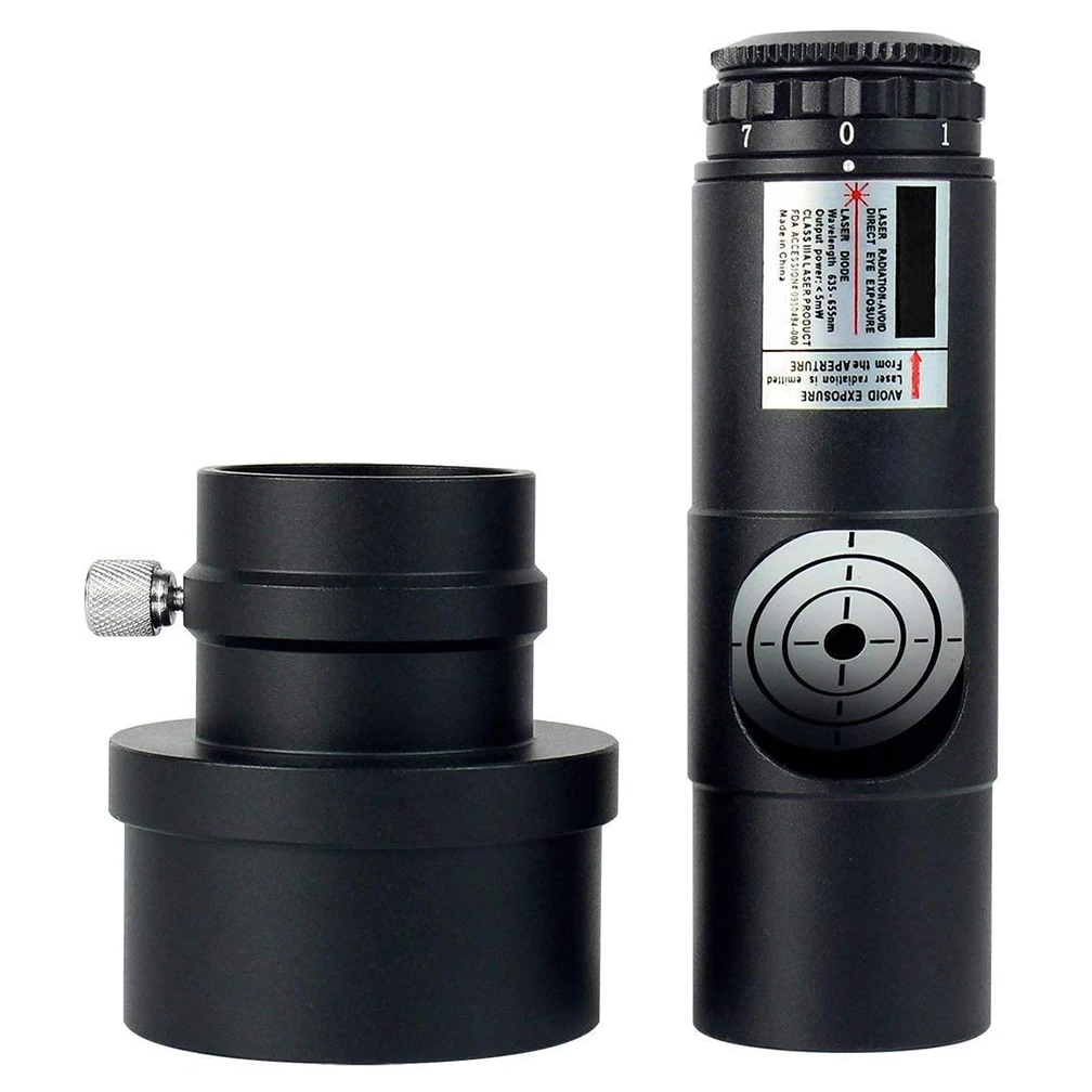 Коллиматор лазерный для выравнивания телескопа Newtonian Marca, 1,25 дюйма, 7 уровней яркости, тройной цементированный объектив с адаптером