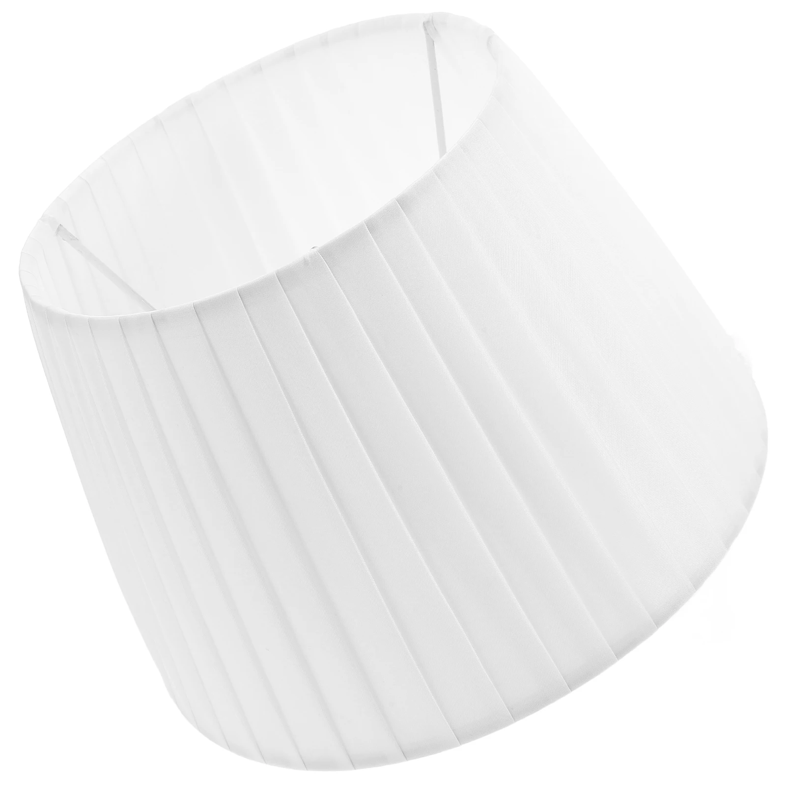 

10 Inch Pleated Lampshade for E27 E14 Bulb Cloth Cover Desk Floor Table Lamp Shades Home Decor Protective Light Fixture