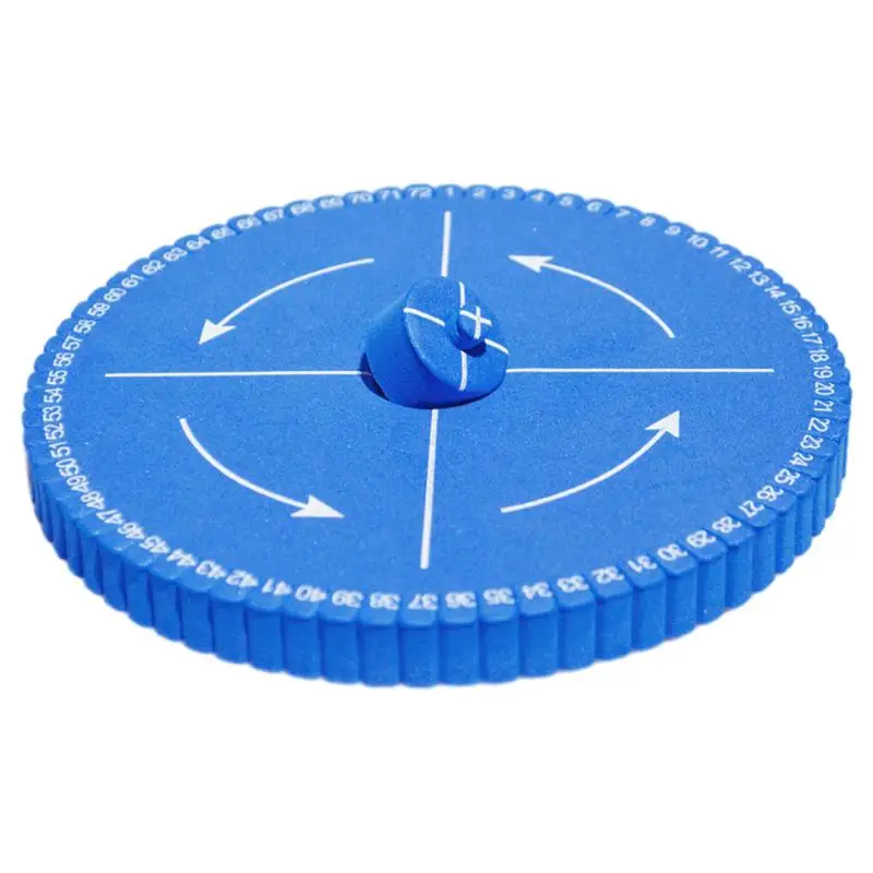 Braiding Discs DIY Bracelet Sponge Weaving Disk Portable Weaving Device For For Experienced Crafter 72-Bit Braiding Plate For