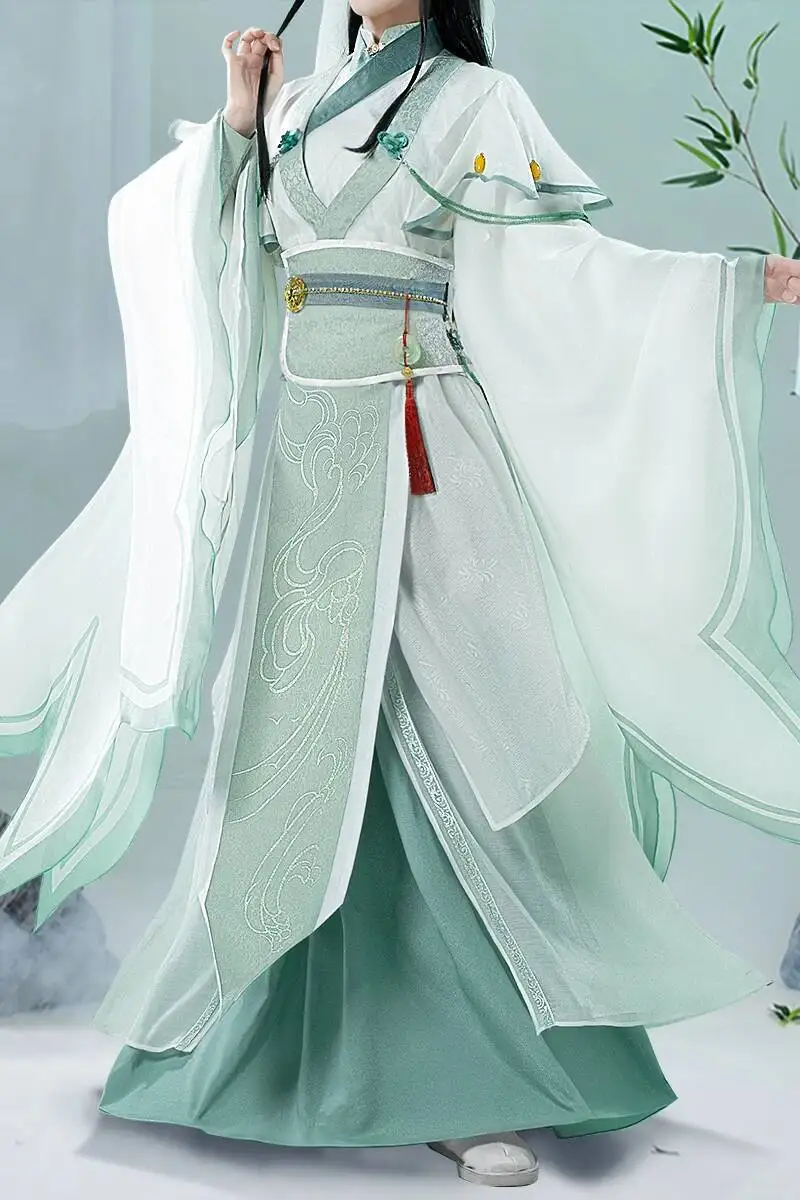 Halloween auténtico bendición oficial celestial Manga no Cosplay profesor Qing Xuan Nv Xiang Feng profesor COS nuevas llegadas