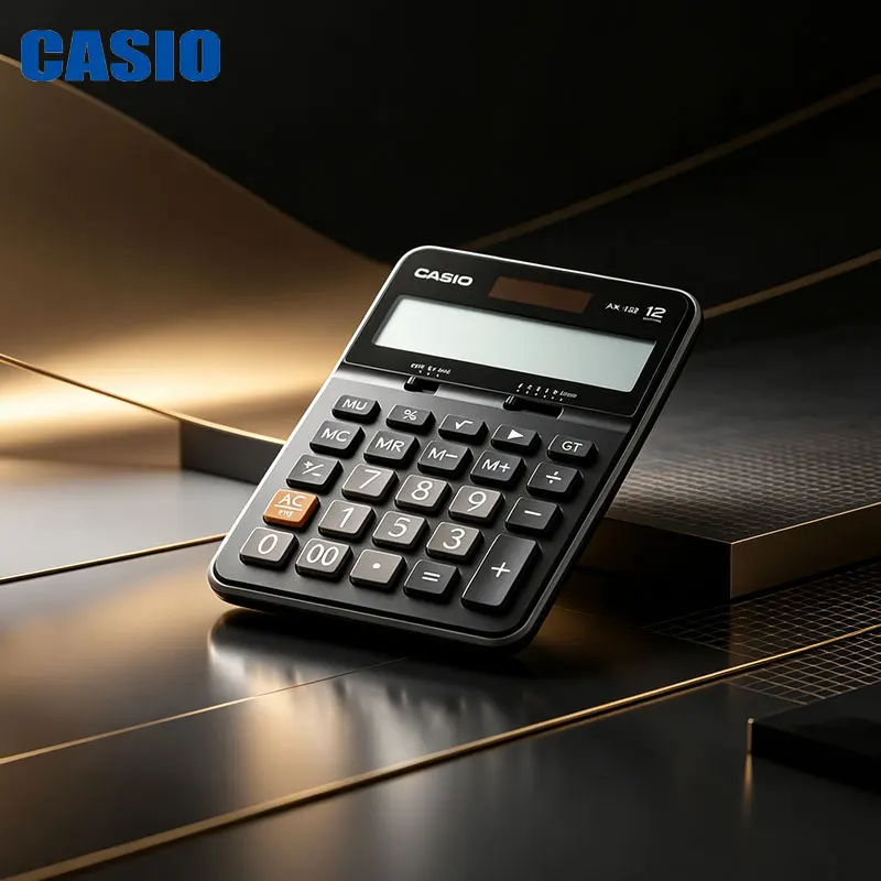 Casio AX-12B/AX-120B/MX-120B/MX-12B/DH-14 Anti-throw solid fuselage use calculator personnel salary calculation work station