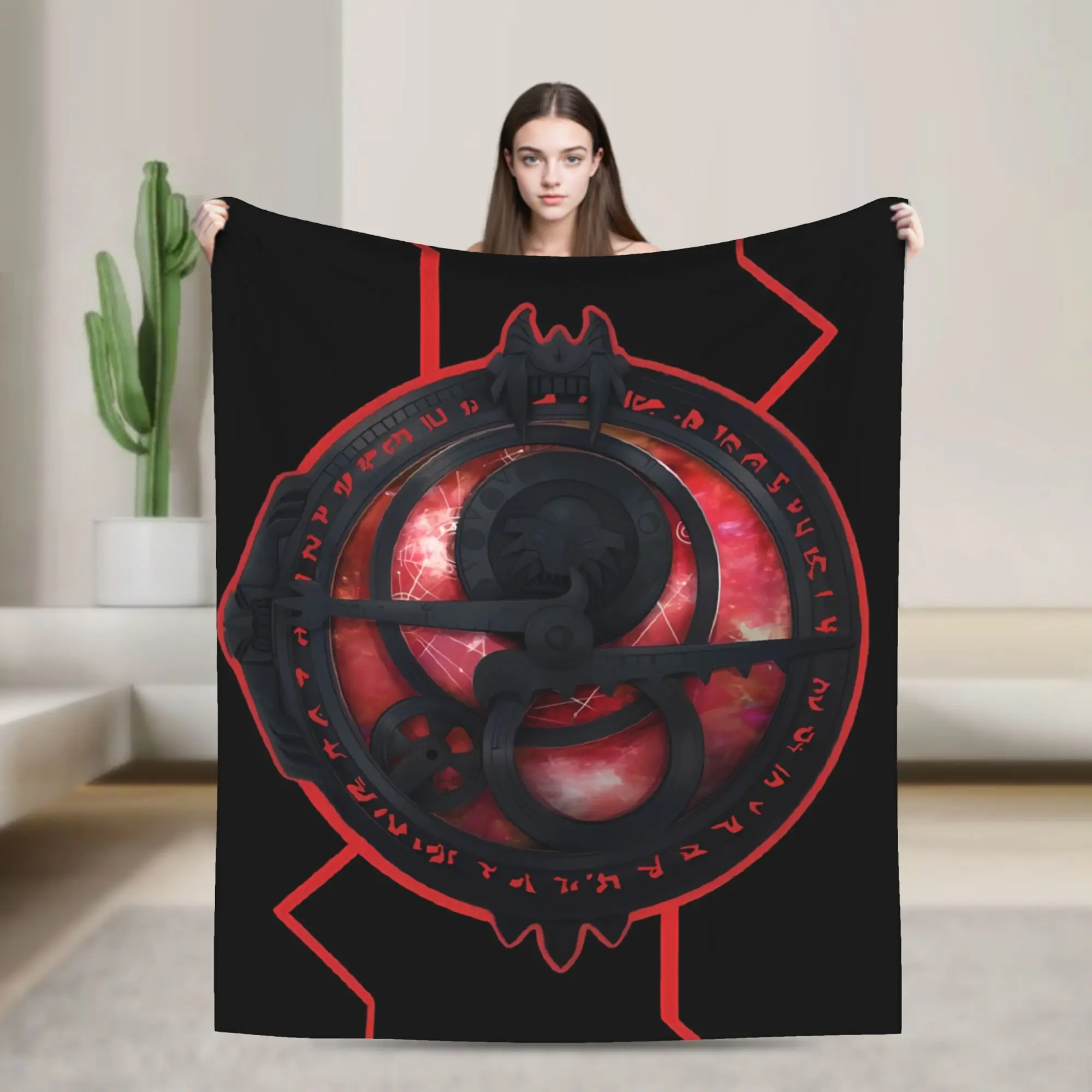 Trollhunters Tales Of Arcadia Blanket Travel Flannel Throw Blanket For Couch Chair Sofa Bed Super Soft Quality Bedspread Gift