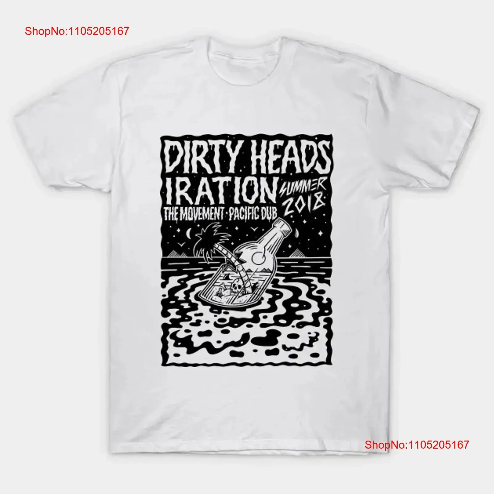 Dirty Heads Iration white T shirt short sleeve All sizes S to 5XL XA1058 vintage Washed fashion graphic streetwear Stylish