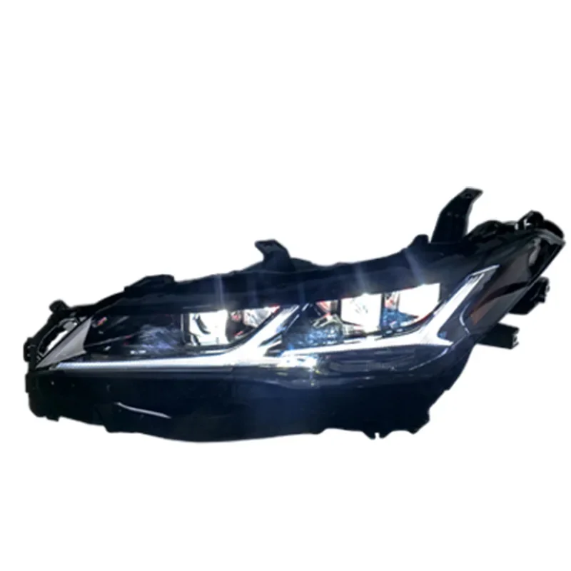 2018-2023  Asian Dragon Fish Bone Lamp Assembly Modified LED US Lens Headlight Driving Light 12V Car Bulb