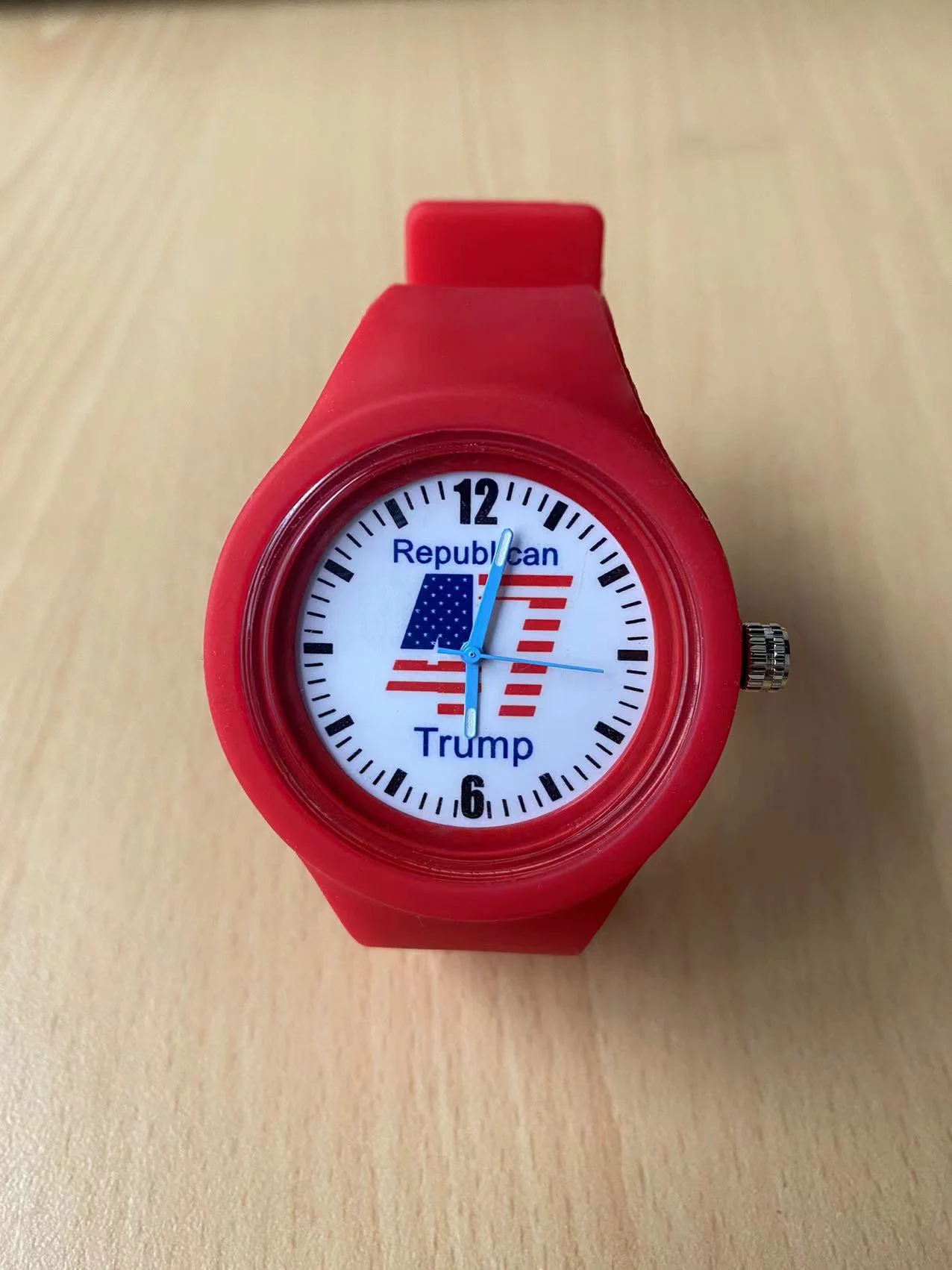 Kinder Simulatie Horloge, Geschikt Voor Jongens En Meisjes Van 5-18 Jaar, Zachte Band Leren Tijd, Leraar Gemakkelijk Te Lezen Simulatie Spo