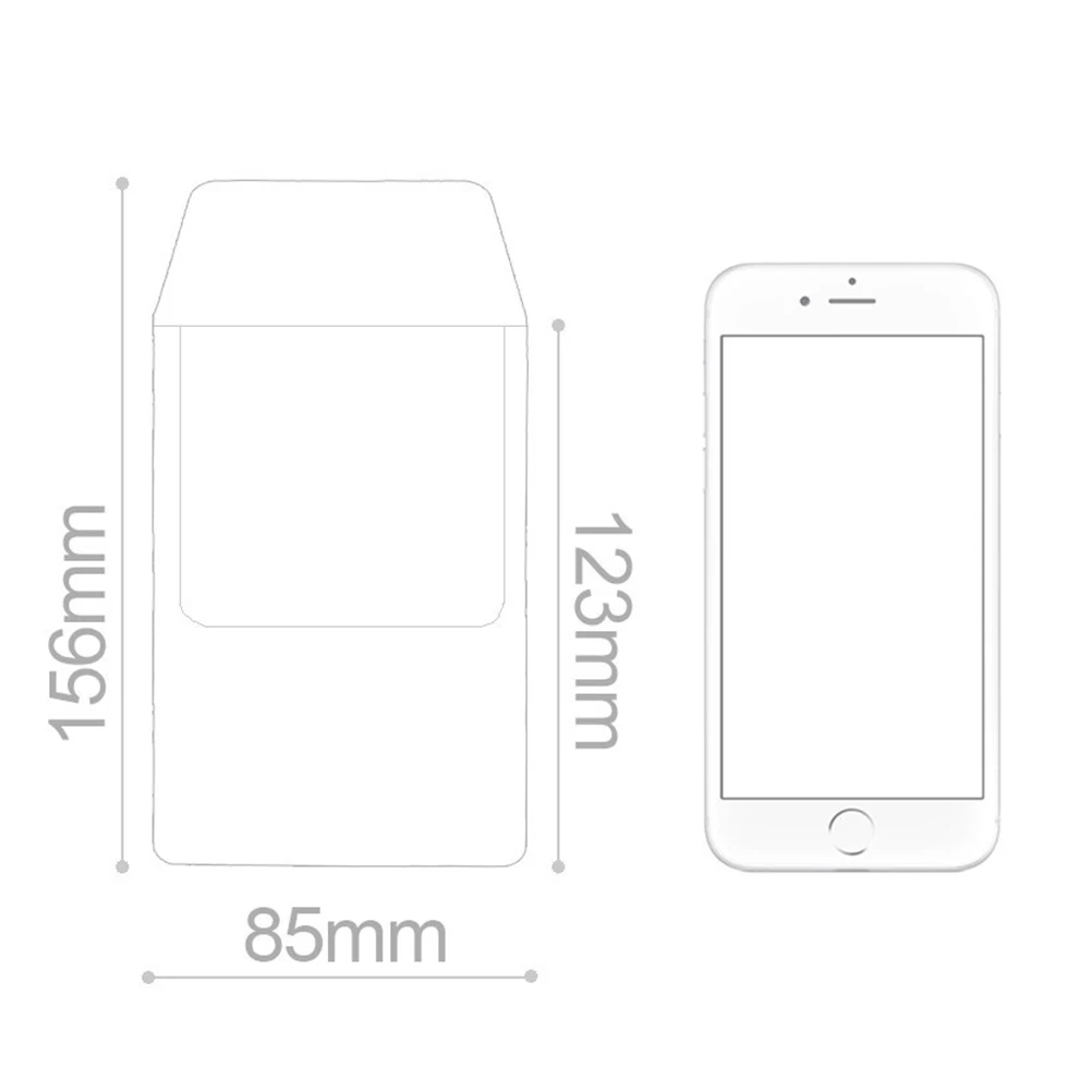 

10 pcs Transparent Leak-Proof Pen Pouch For Doctor Nurse Office Use Pen Protector Pocket Bag Stationery Organizer