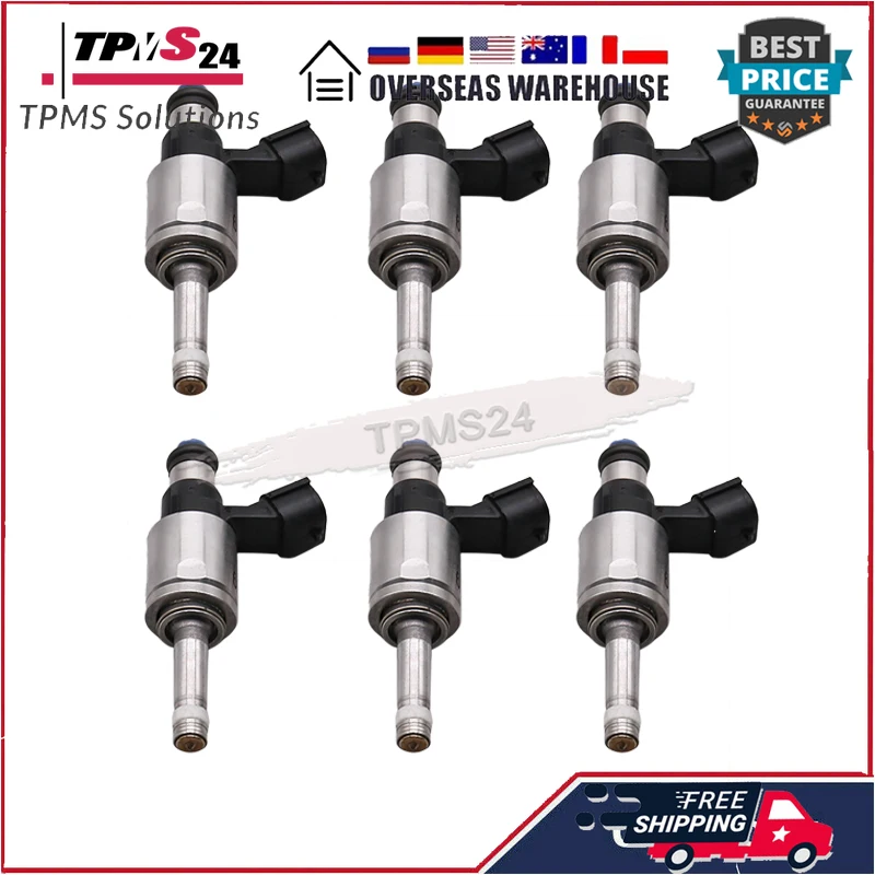 

6pcs 23250-31170 Fuel Injectors For LEXUS ES350 GS350 IS350 LC500H LS500H RC300 RC350 RX350 RX450H