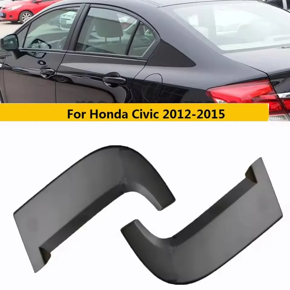

Side Rear Pillar Molding Trim Cover Left Right Car Exterior Replacement for Honda Civic 2012-2015 72761-TR3-A00 72721-TR3-A00