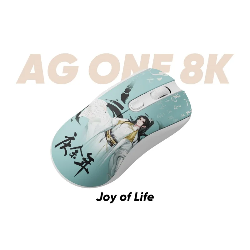 

Akko AG ONE Joy of Life Wireless Gaming Mouse 8K Polling Rate USB/2.4GHz/Bluetooth 5.0 Three-mode Keyboard Mice for PC Gamer