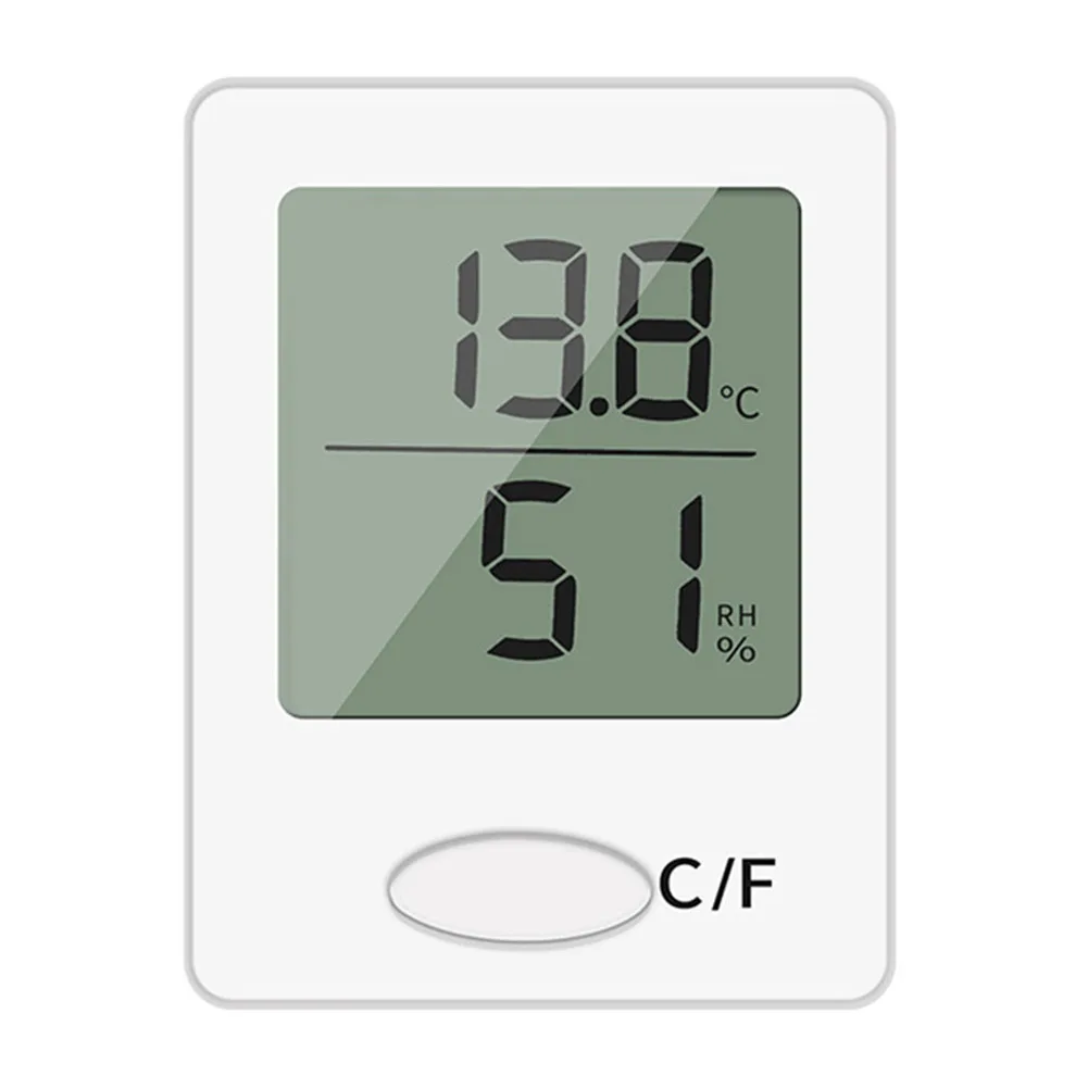 Przenośny termometr cyfrowy termometr elektroniczny termometr wewnętrzny cyfrowy stojak termometr montowany na ścianie wewnętrzny miernik wilgotności