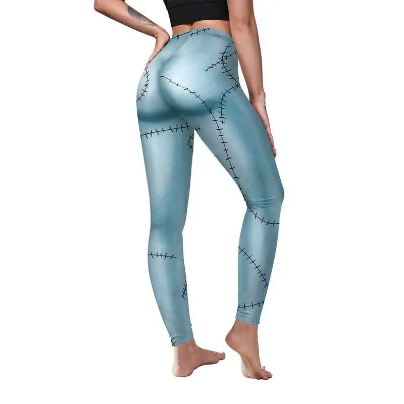 Pantalones Cisas con estampado digital de Halloween para mujer Pantalones largos Fibra de poliéster 95% Otro material 5% Base para mujer...
