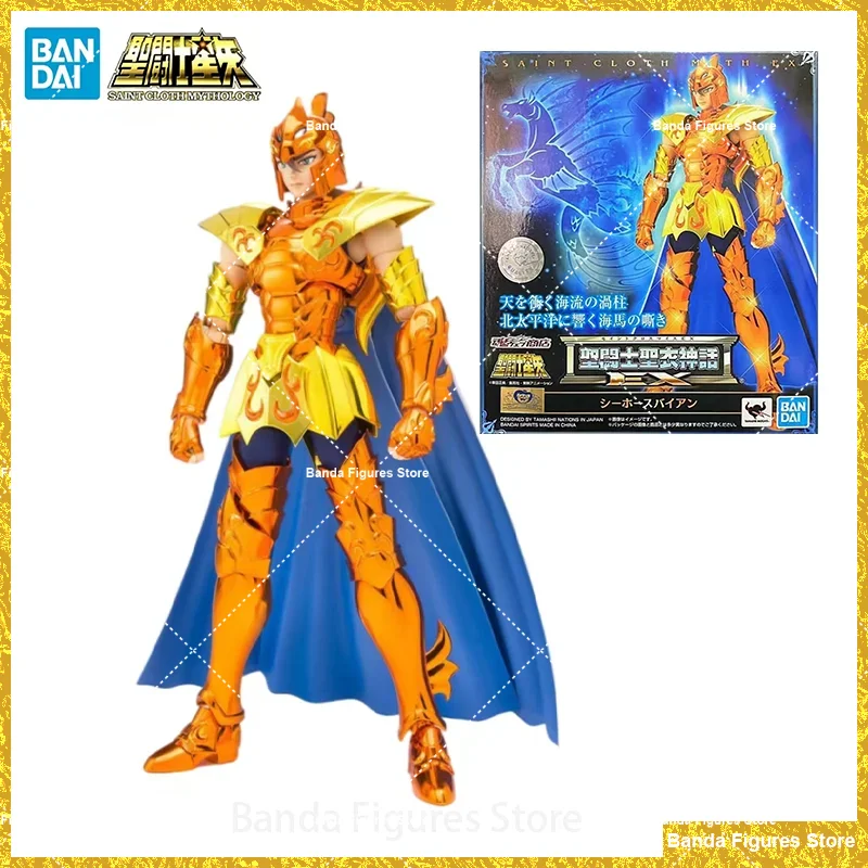 

Original BANDAI Saint Cloth Myth EX Sea Horse Byan Bian Gold In Stock Anime Action Collection Figures Model Toys