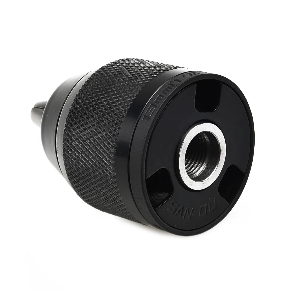 2-13mm プロフェッショナル 1/20-20unf クイックチェンジキーレスドリルチャックツールマルチツール Ferramenta ラウンドハンドル電動工具