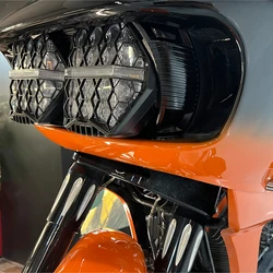 Motorcycle Newest LED Performance Headlight High Low Beam Amber DRL for Harley Touring Road Glide FLTR 2015-2023