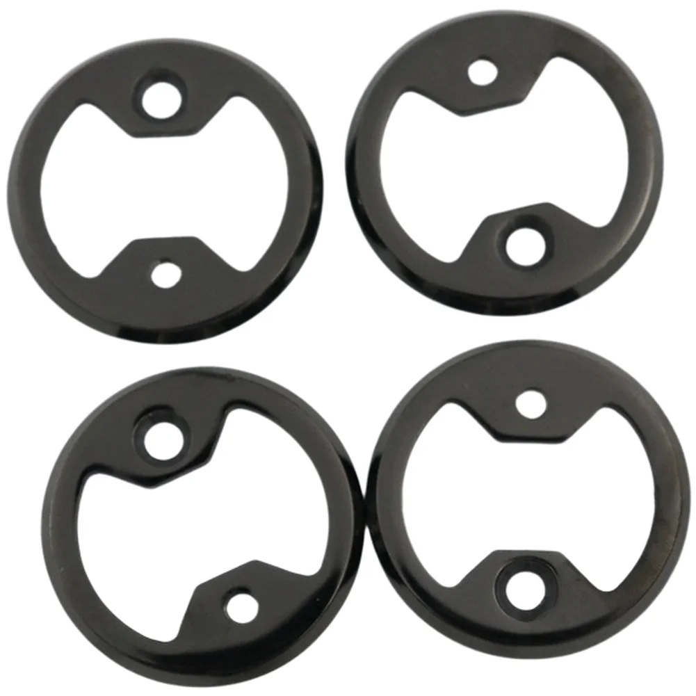High Strength Metal Bike Pedal Reinforcement Plates For WAHOO For SPEEDPLAY Cleats 38mm Black Pink Gold Green Purple Floral - view 2