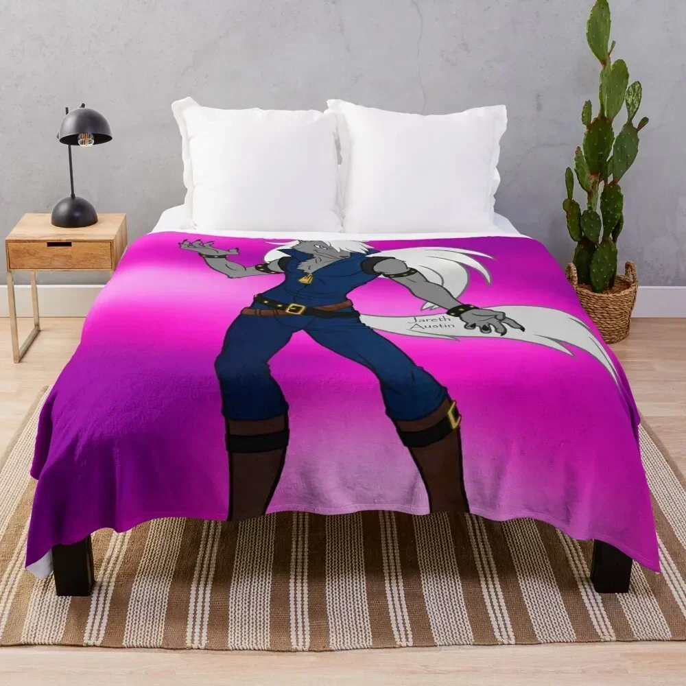 

Wolfrun Fanart Throw Blanket Soft Bedroom Blanket for Night Sleeping