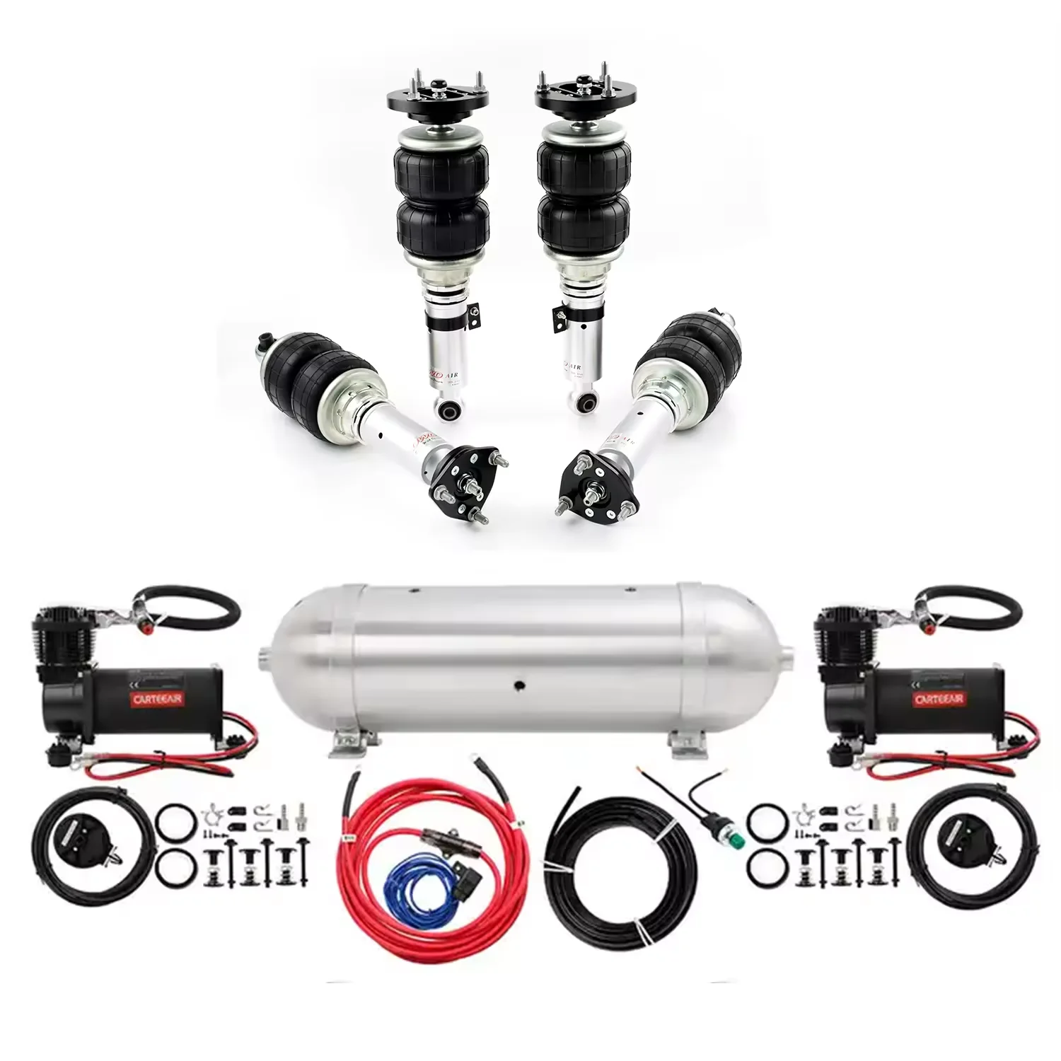 High Performance Coilover Shock Absorber Air Suspension Kits Air Struts for Mark X 2nd Gen 2WD X130 09-19 TYT040