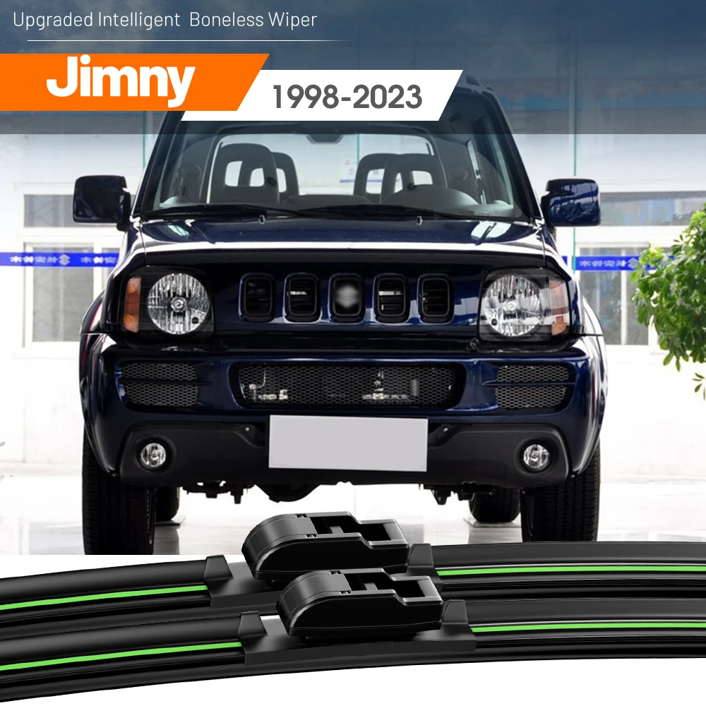 2x For Suzuki Jimny JB23 JB43 JB33 JB53 JB74 JB64 Sierra 1998-2023 Front Windshield Wiper Blades 2018 2019 Windscreen Accessorie