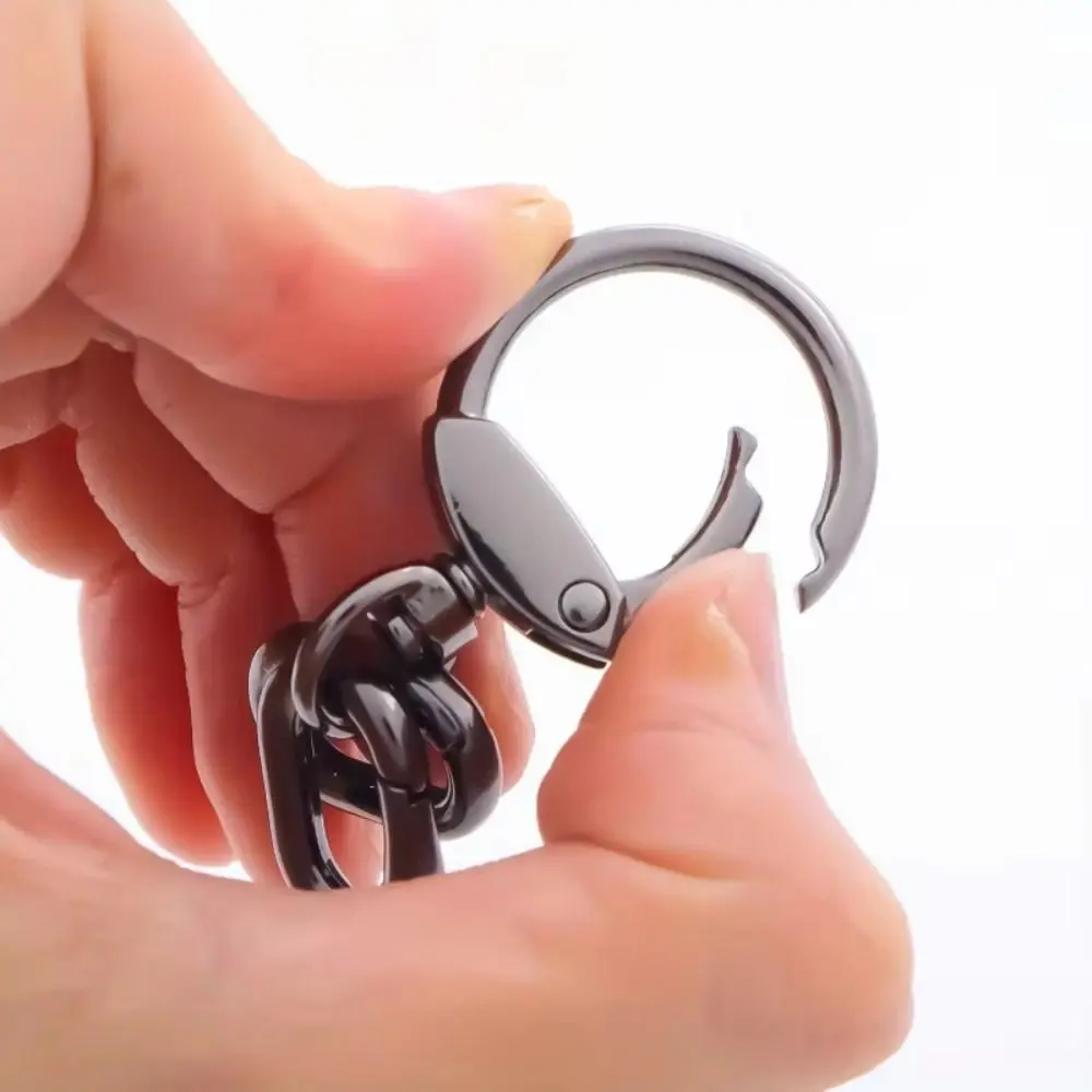 2 PCS Connector Clasps Metal Swivel Clasp Clips Spring Ring Hook Rings Lobster Claw Clasp Clasps Keys Management