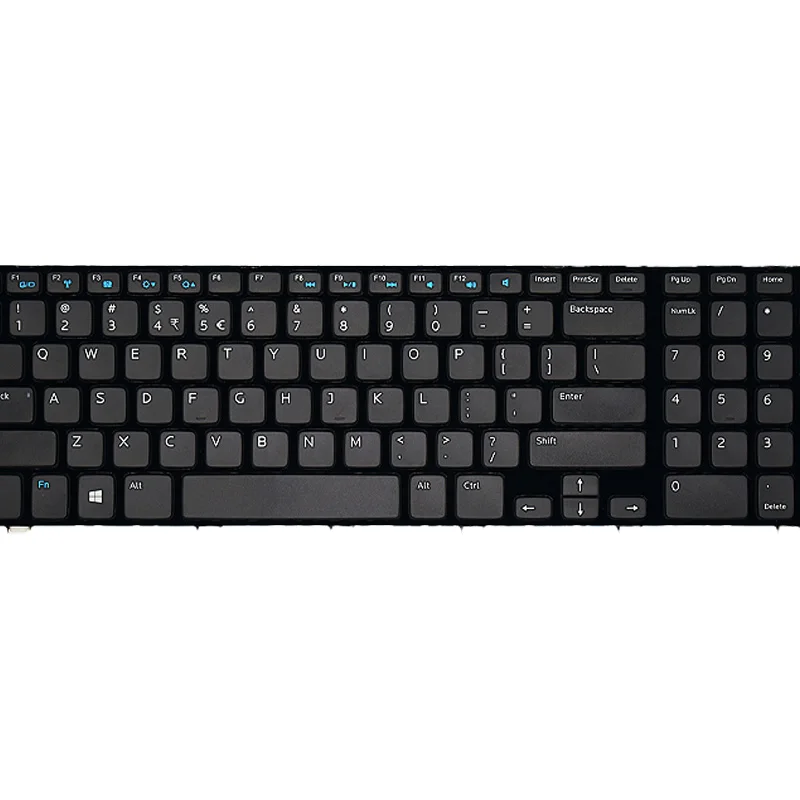 US 0JJNFF Laptop Keyboard for DELL Inspiron 17R 3721 17R 5721 3737 5737 N3721 N5721 M731R 5735 CN-0JJNFF JJNFF English Keyboards