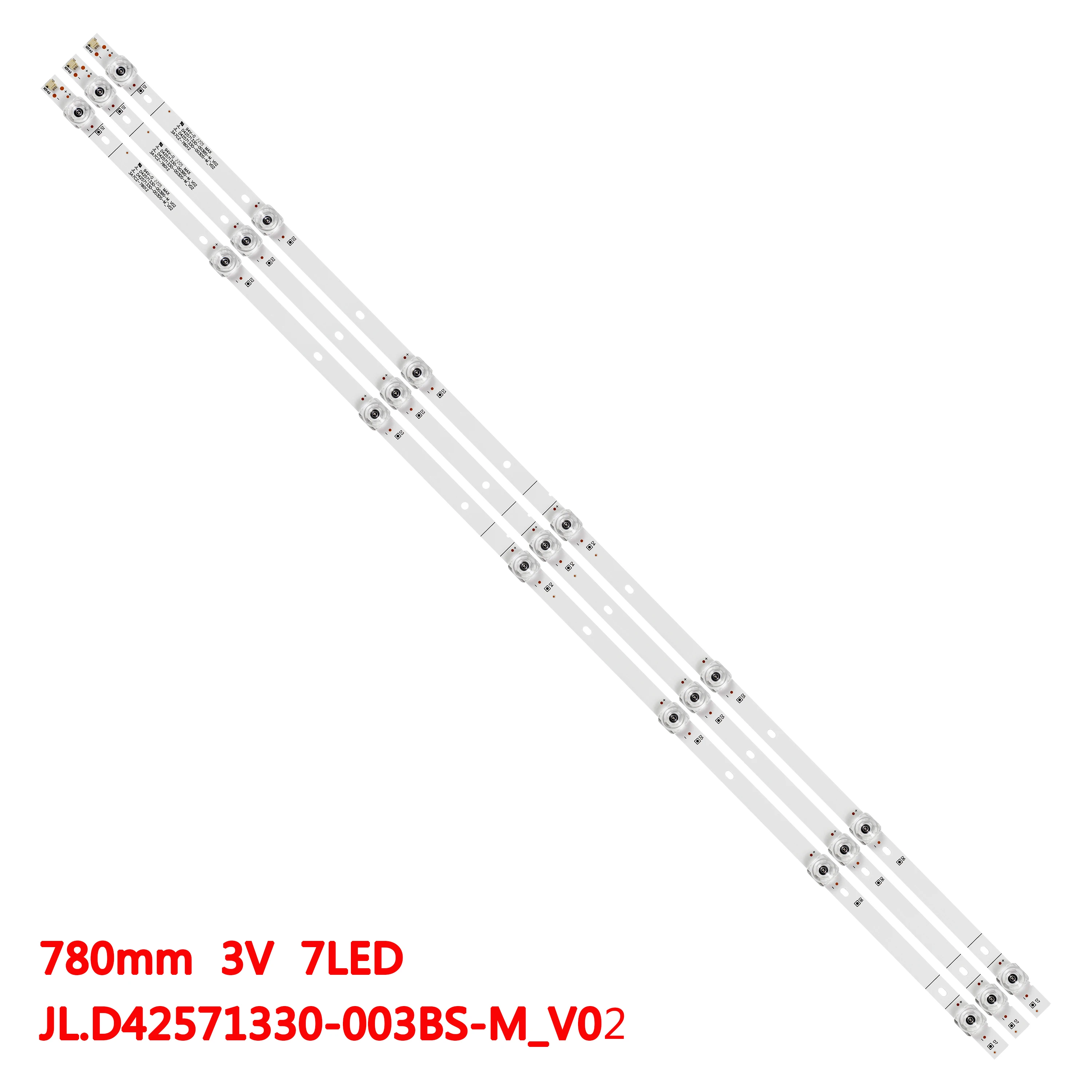 780mm LED strip For Hisense 43